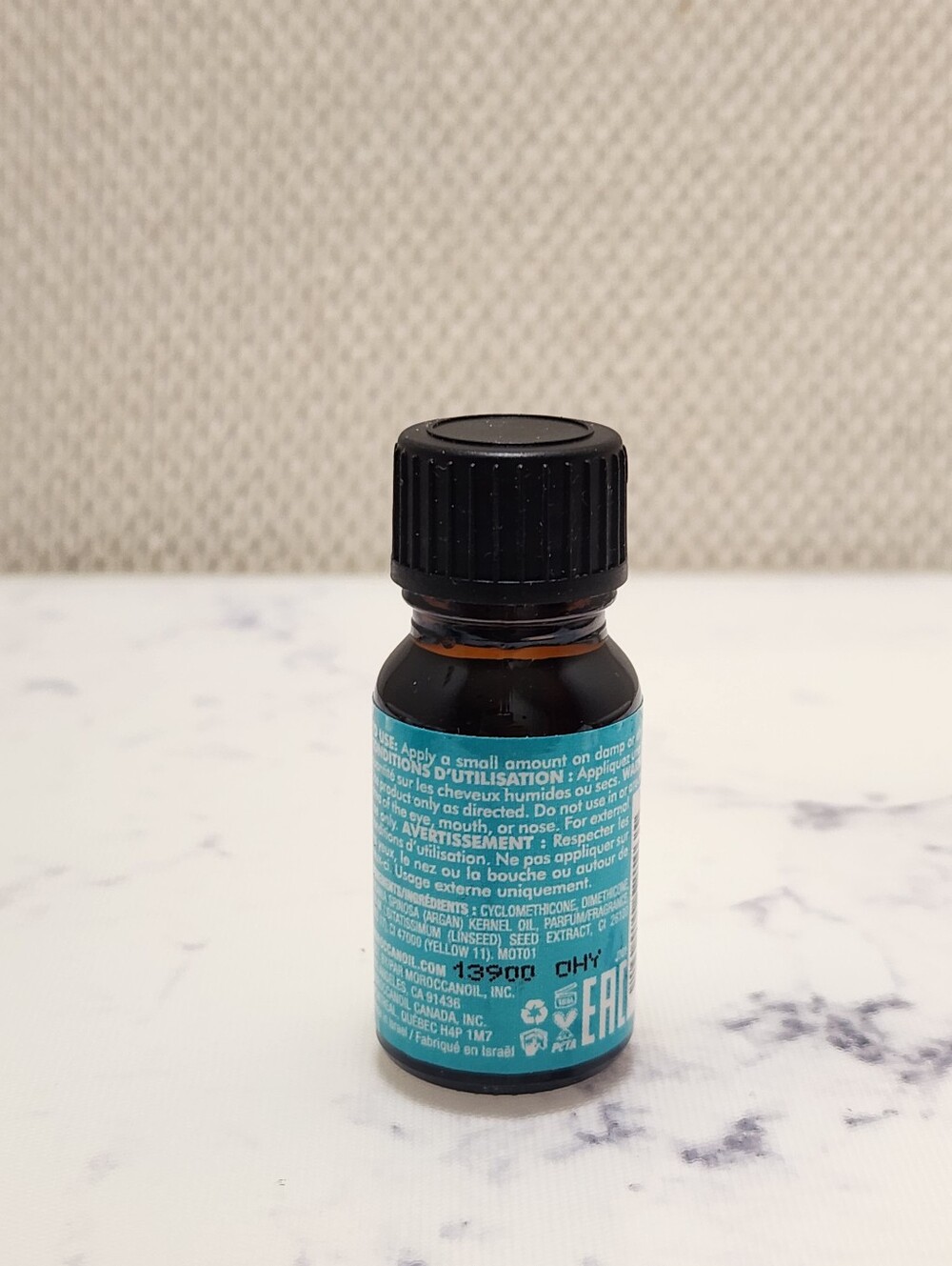 Moroccanoil Treatment For All Hair Types Travel Size .34 Oz - Picture 3 of 4